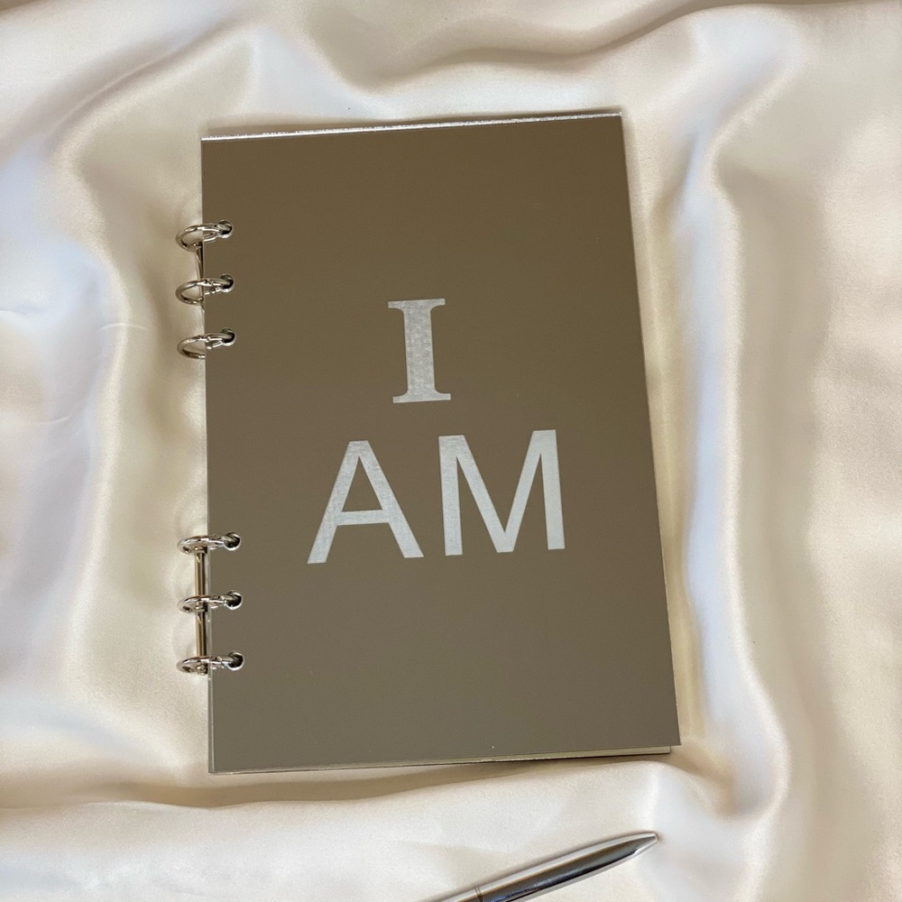 I AM Manifestation Mirror Journal (Silver)